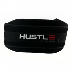 HUSTLE Athletics Dip Belt With Steel Chain Weighted Pull Up Chin Up Belt